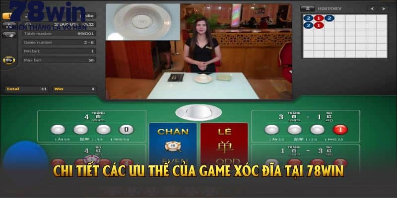Game Xóc Đĩa Đổi Thưởng Được Ưa Chuộng Nhất Tại 78WIN 5 Xem xét chi tiết các ưu thế của game xóc đĩa tại 78WIN